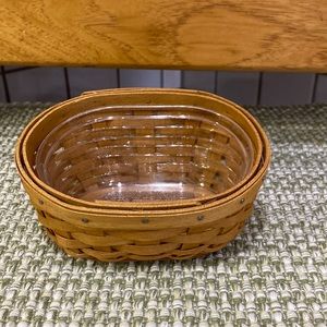 Longaberger 2005 Small Basket with Protector